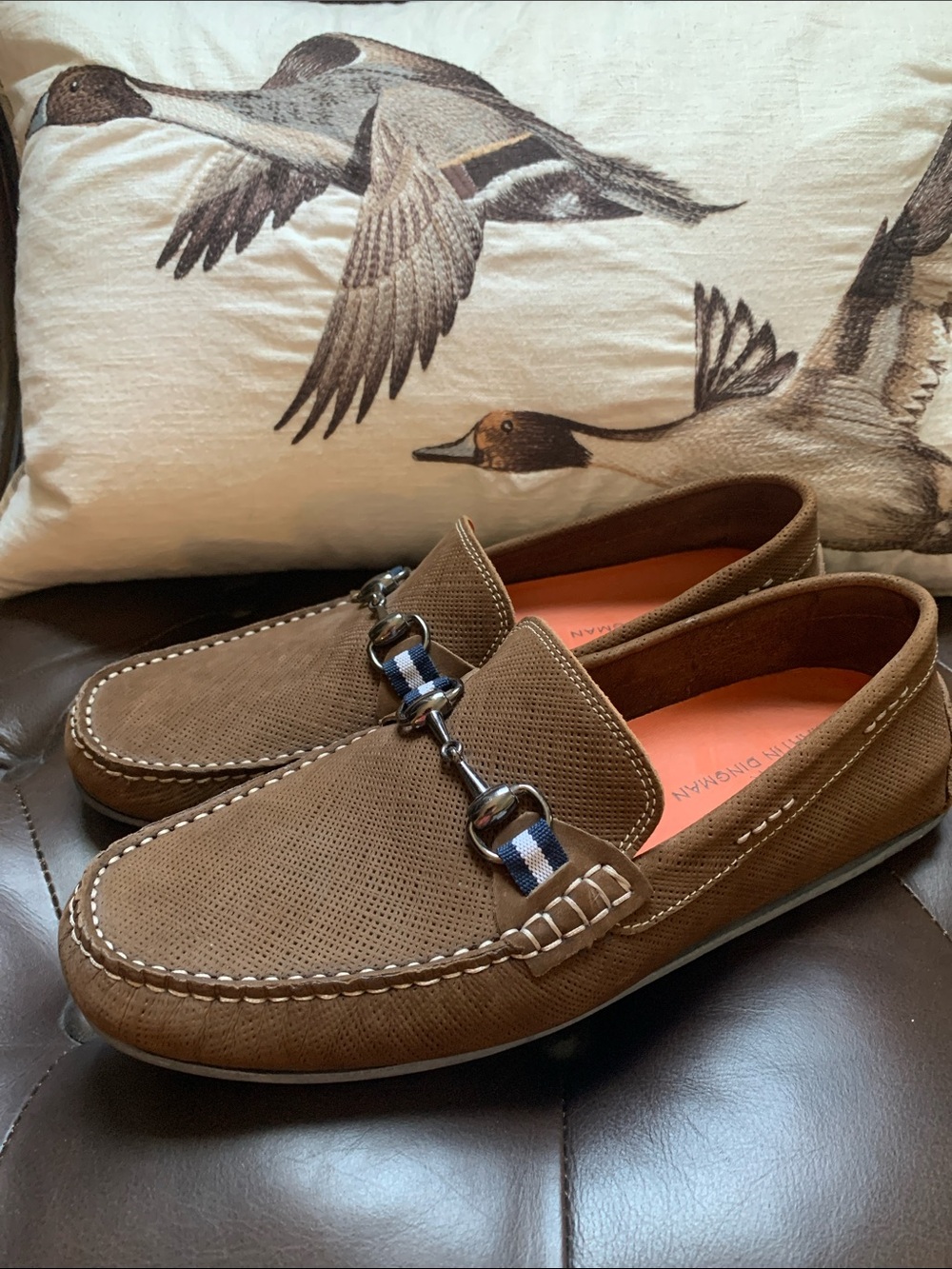 Martin Dingman Bermuda Horse Bit Loafers